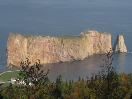 Le Rocher Percé ...de Percé en Gaspésie